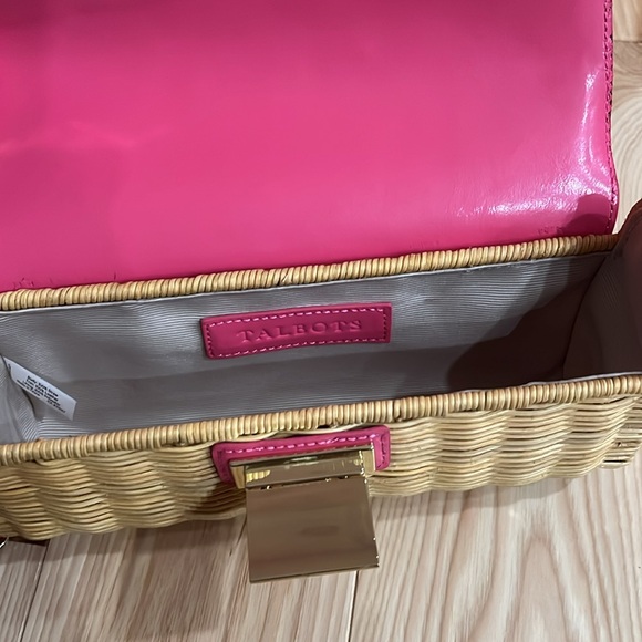 Talbots Bamboo and Leather Bag - Brand New! - Picture 3 of 4